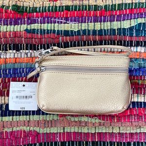 NWT Liz Claiborne Gold Wristlet